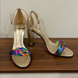 COPY - Alexandre Birman gold sandals size 38.5